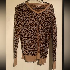 Leopard cardigan